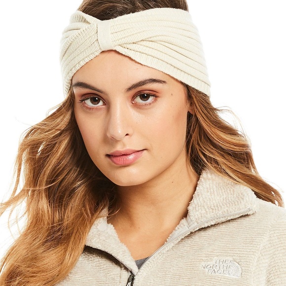 north face knit headband